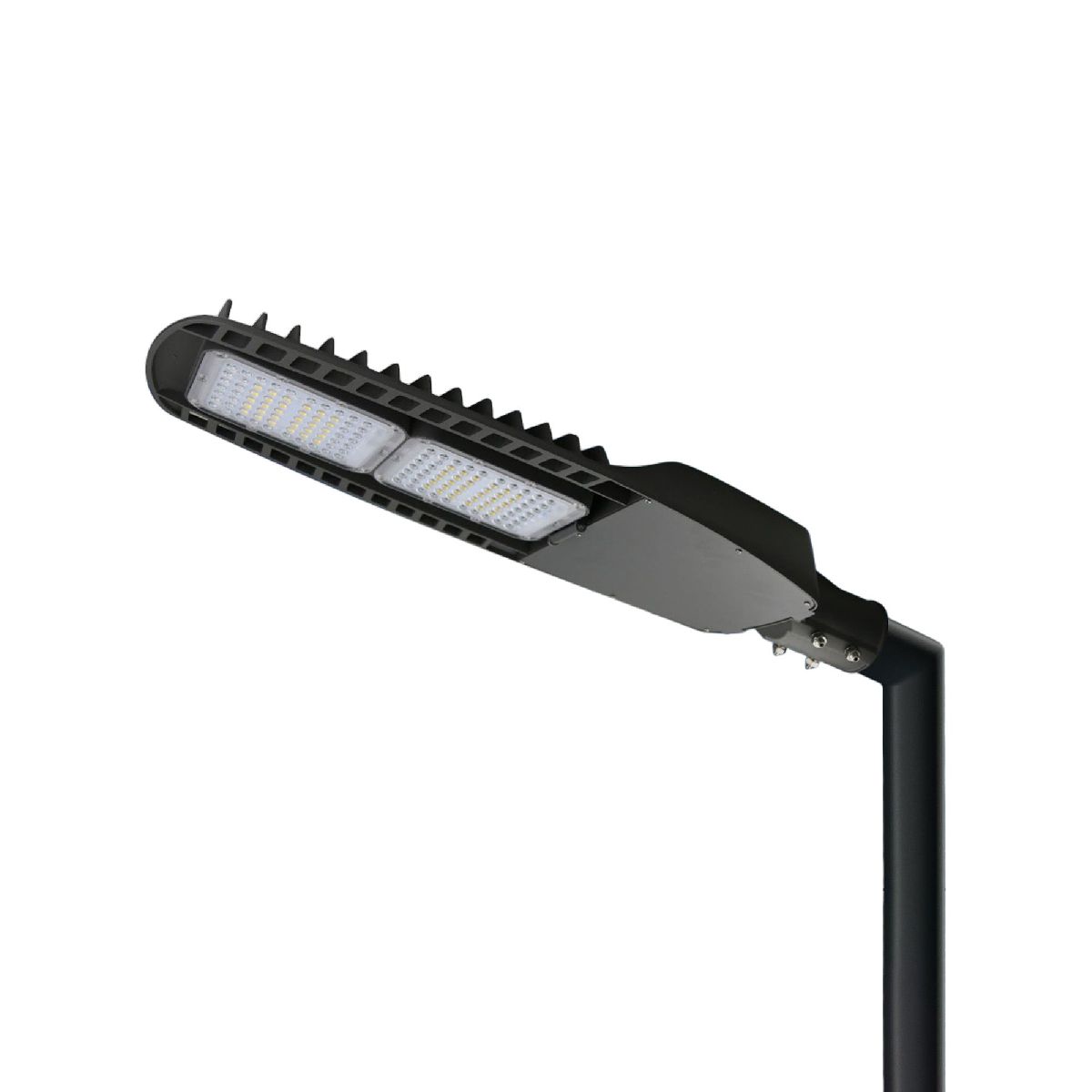 Уличный консольный светильник Arlight OXOR-TURI-494х177-60W Warm3000 (GR, 144x75 deg, 230V) 053863