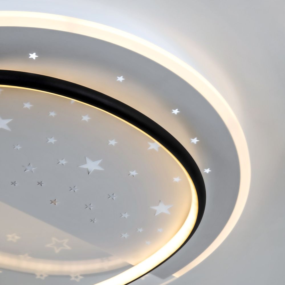 Потолочный светильник LED4U L1036-480 BK