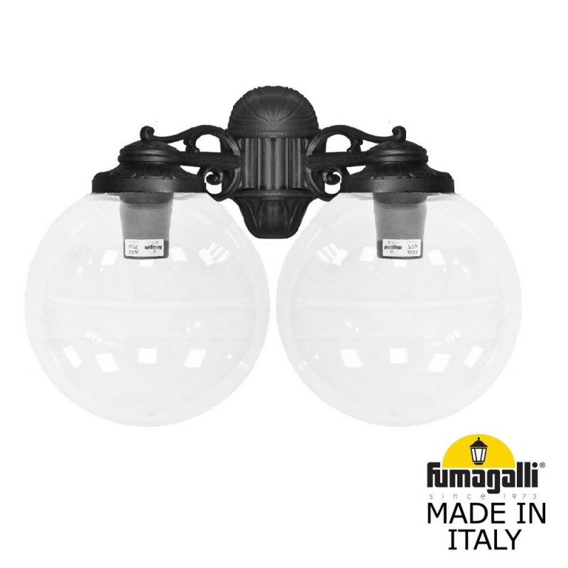 Уличный настенный светильник Fumagalli G30.141.000.AXE27DN
