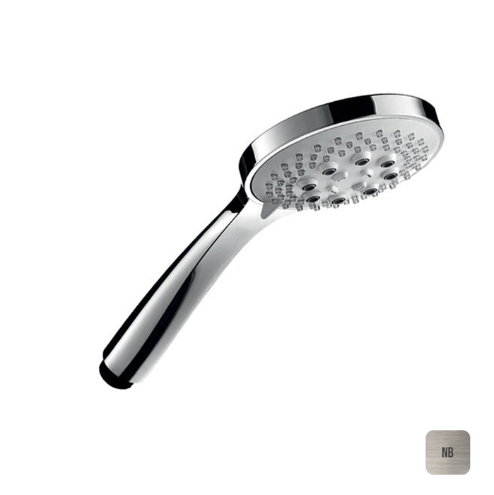 Almar Emotion D100 Лейка душевая ручная Emotion D100 мм с 3 типами струи, цвет: никель матовый
