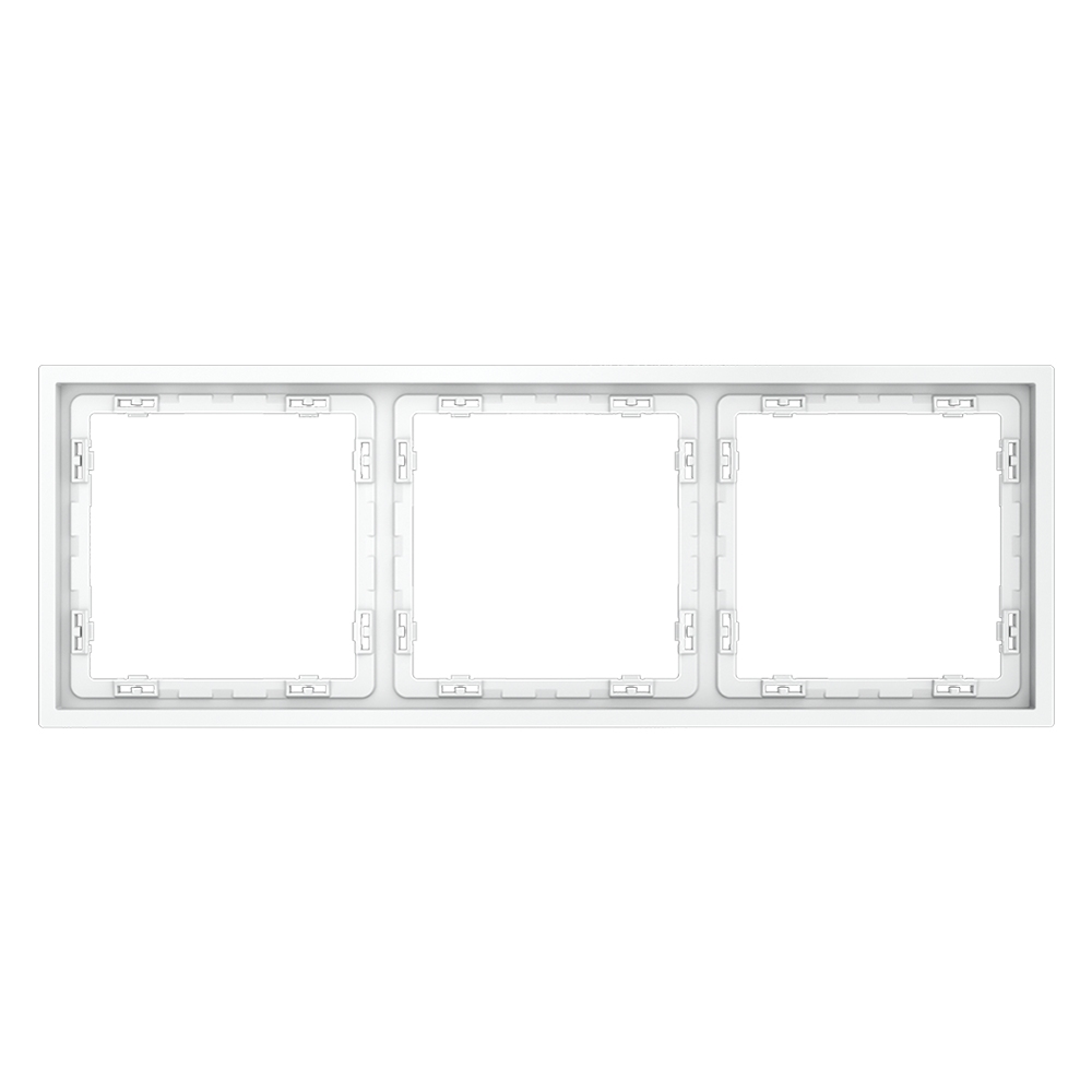 Рамка на 3 поста Voltum S70 VLS100302 (белый матовый)