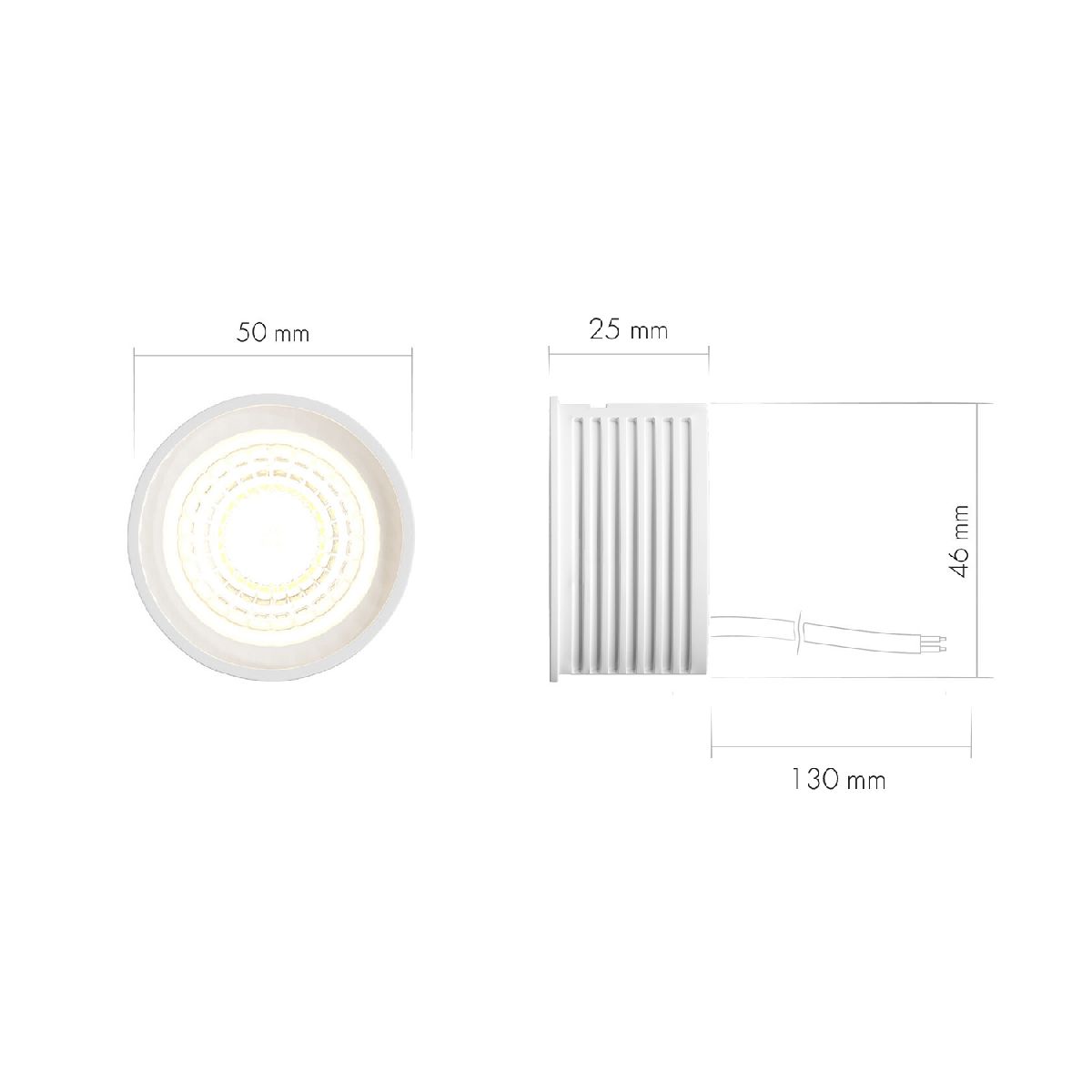 Светодиодный модуль Denkirs Slim Led DK3000-8W dim