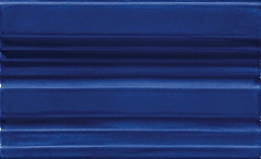 TEP9 Бордюр EPOQUE Terminale Pitti Cobalt Craquele 12x20
