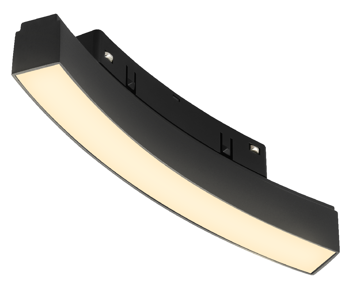 Трековый магнитный светильник iLedex Vision 4822-030-L177-D1000-6W-110DG-3000K-BK