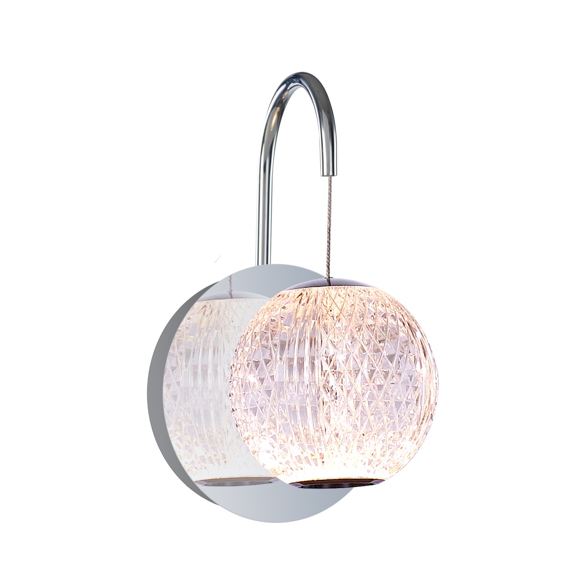 Бра DeLight Collection Elliot Diamante MB20001012-1A chrome