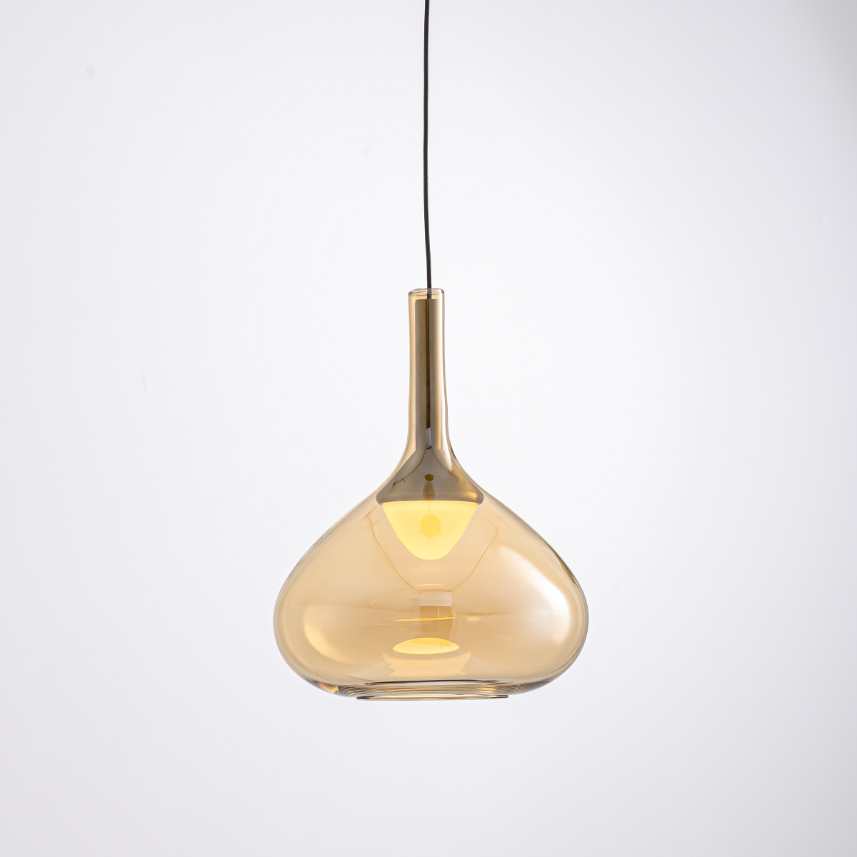 Подвесной светильник Delight Collection MD25001005-1A brass/amber