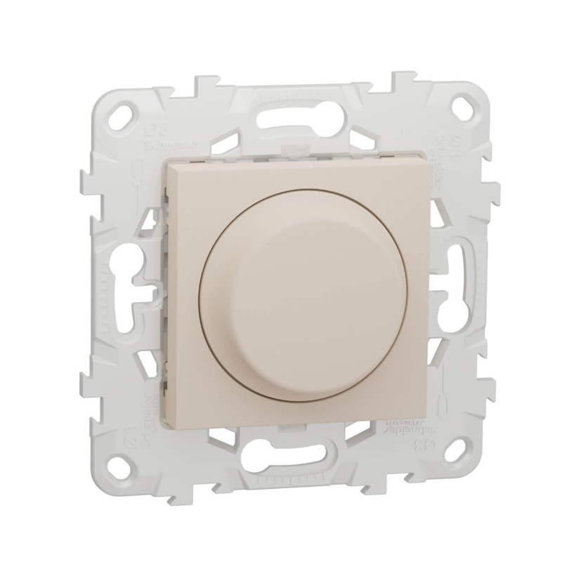 Диммер поворотно-нажимной Schneider Electric Unica New NU551444