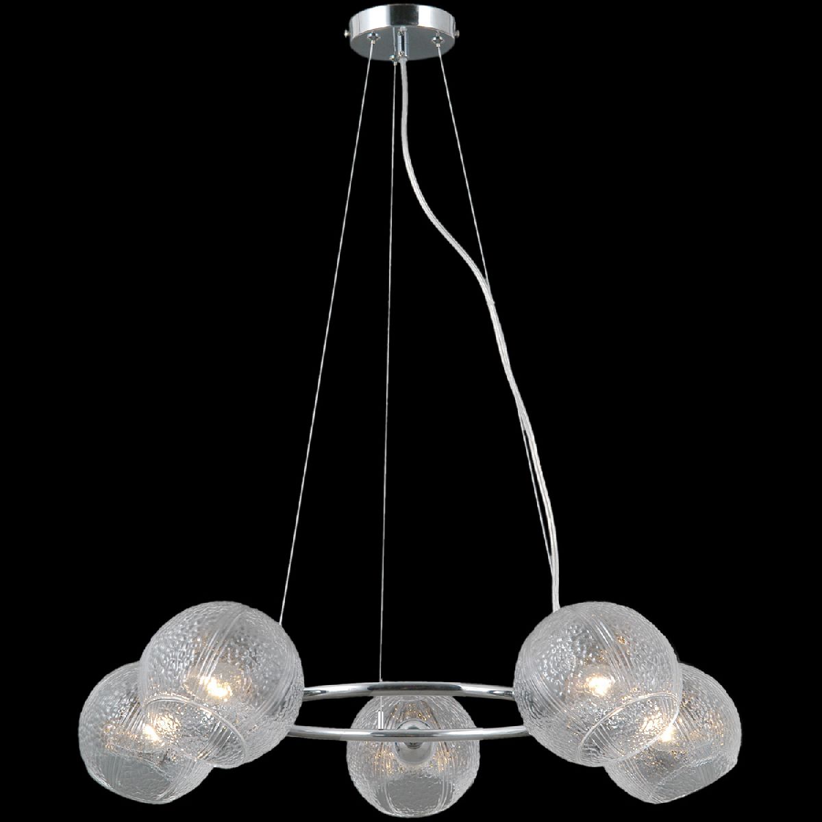 Подвесная люстра Illumico IL0728-5PSQ-24 CR ARIES