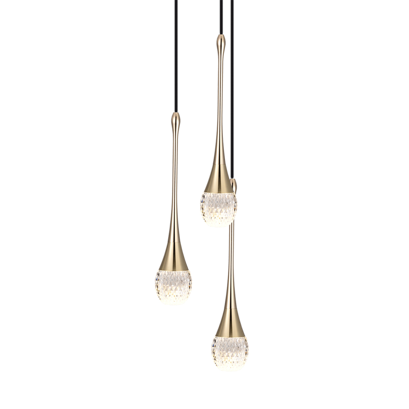 Подвесной светильник Delight Collection P0844 P0844-3B s-gold