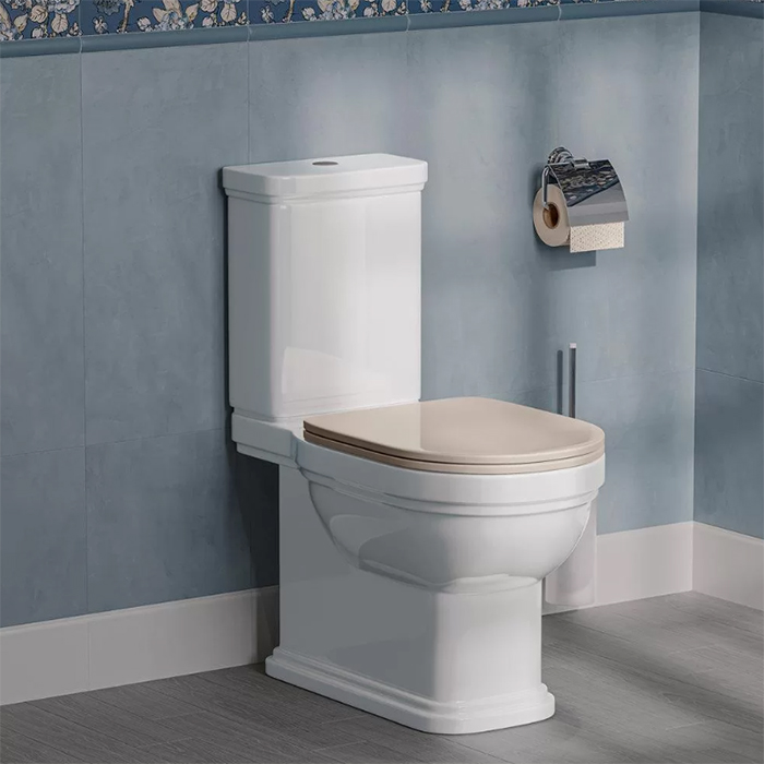 Kerama Marazzi Pompei Унитаз моноблок 37x67см, цвет: белый глянцевый