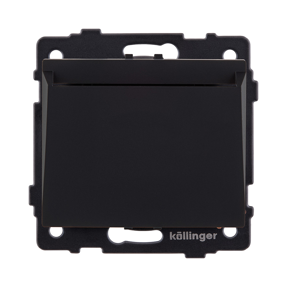 Карточный выключатель механический, черный матовый Kollinger REA-041BM для Aspekt, Eleganz, Reflex