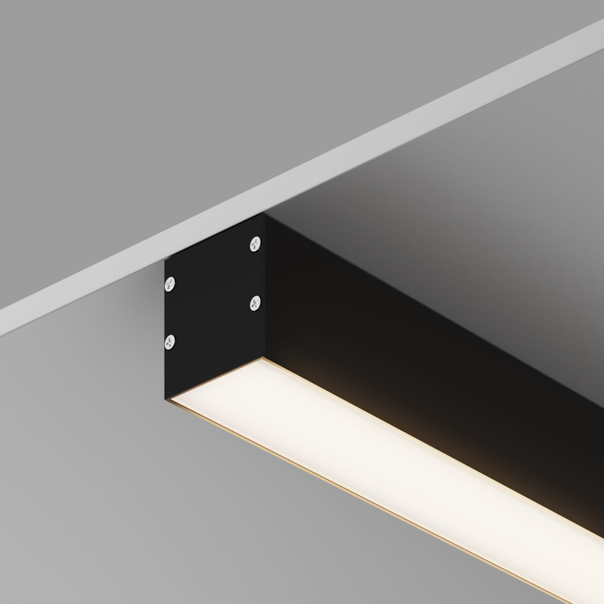 Алюминиевый профиль накладной-подвесной Maytoni Led Strip ALM-3535BT-B-2M 633003