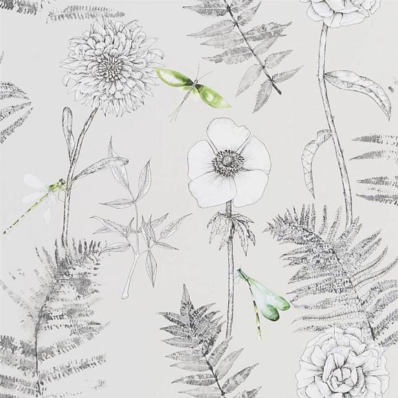 Обои Designers guild PDG1022/02 Acanthus Graphite