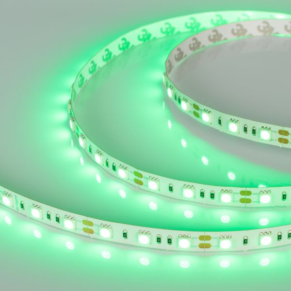 Светодиодная лента Arlight RT-B60-10mm 12V Green (14.4 W/m, IP20, 5060, 5m) 012337(2)