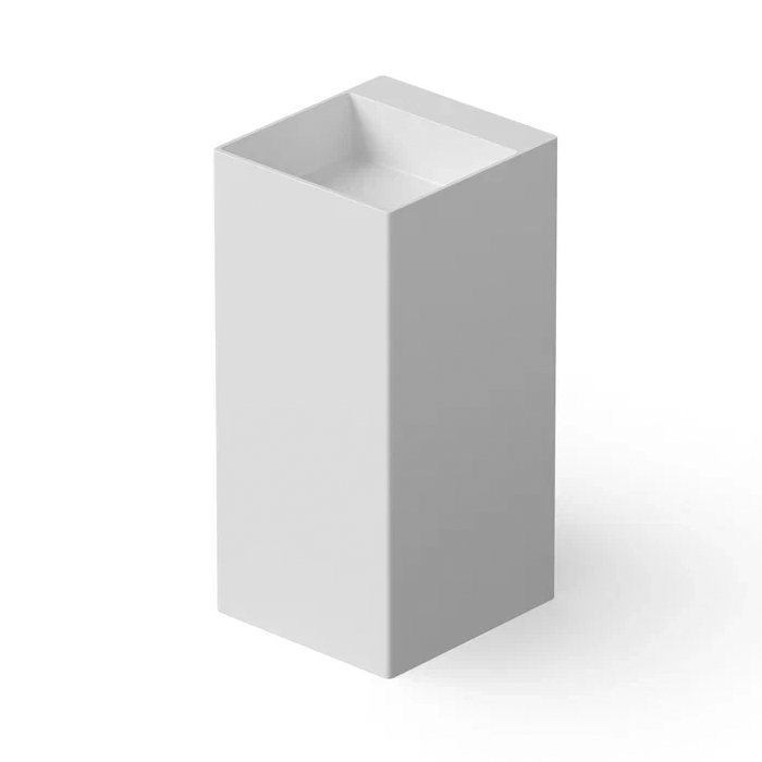Dea Design Pedestal Basin Раковина 42х45х90см., напольная, без отв., Solid Surface, цвет: White №18