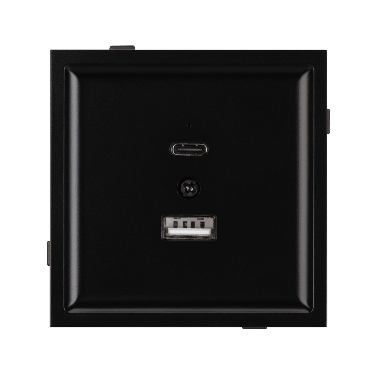 Механизм USB розетки Arlight SCT-TENDO-MUAC-PL-BK (5V, 3A, QC3) 054095