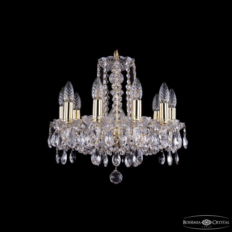 Подвесная люстра Bohemia Ivele Crystal 1402/10/141 G