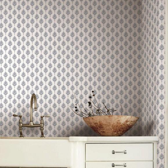 Обои York CV4459 French Scallop Chambray