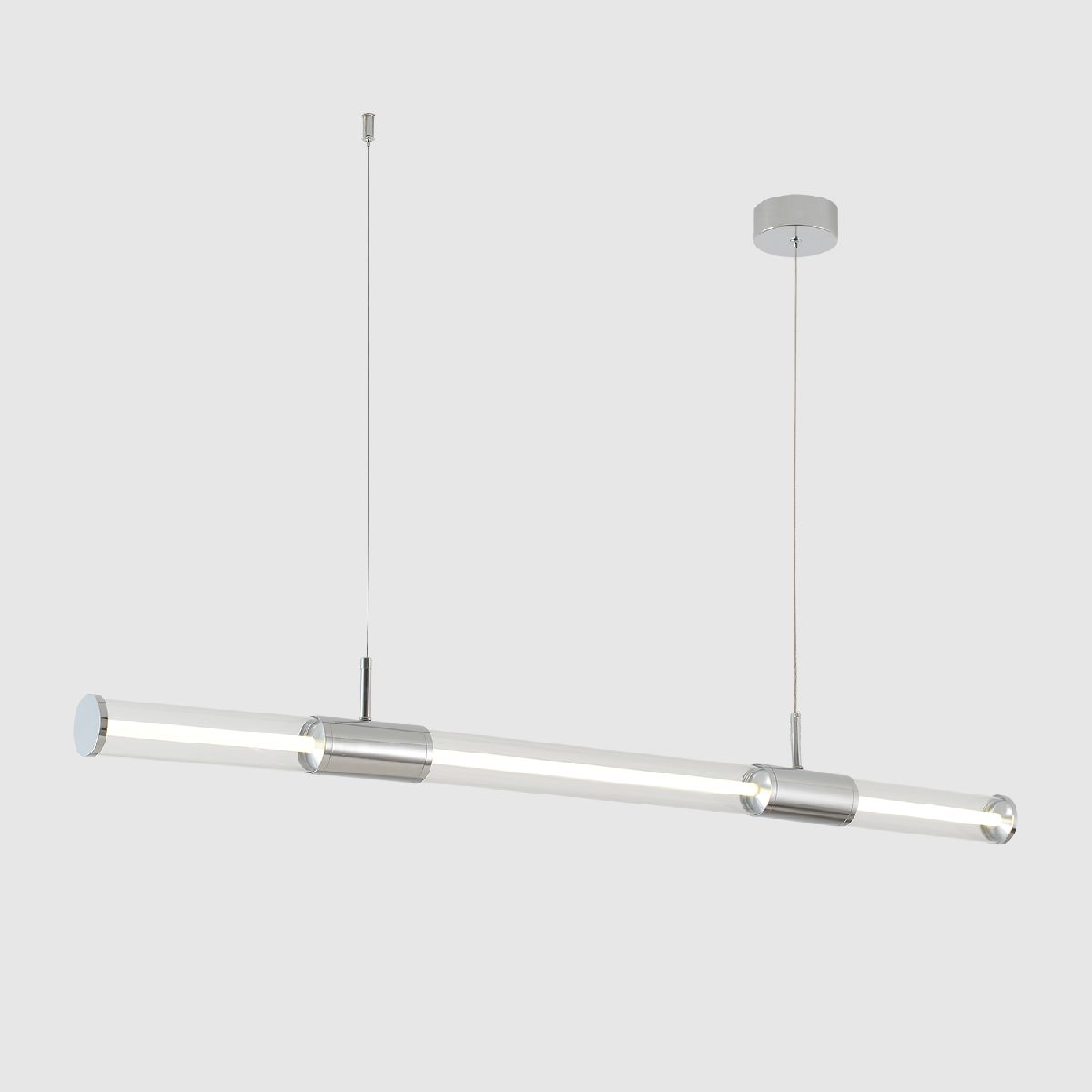 Подвесной светильник Crystal Lux LINEUP SP24W LED CHROME