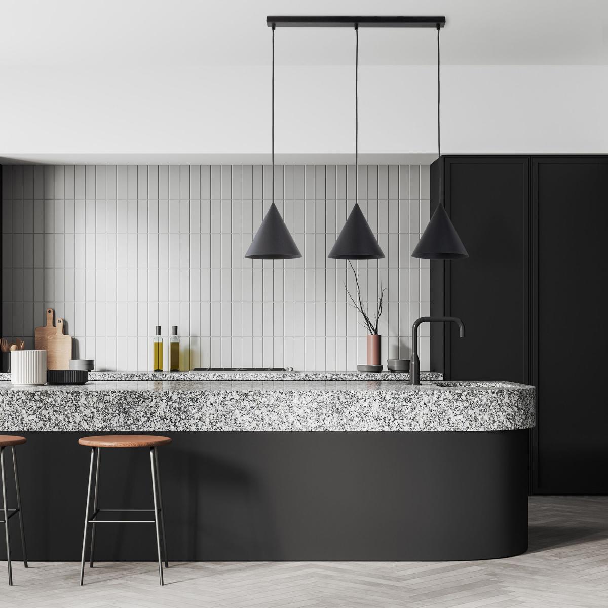 Люстра на штанге TK Lighting 4246 Rondo Black