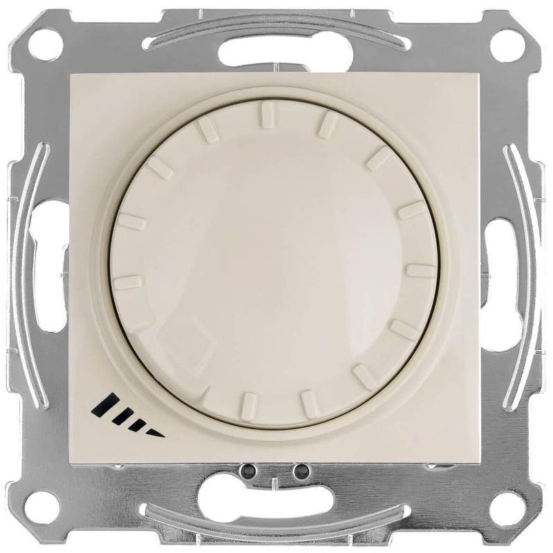 Светорегулятор LED поворотно-нажимной универсальный 4-400 Вт Schneider Electric Sedna SDN2201247