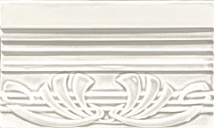 CERAMICHE GRAZIA EPOQUE Terminale Deco Bianco Mat