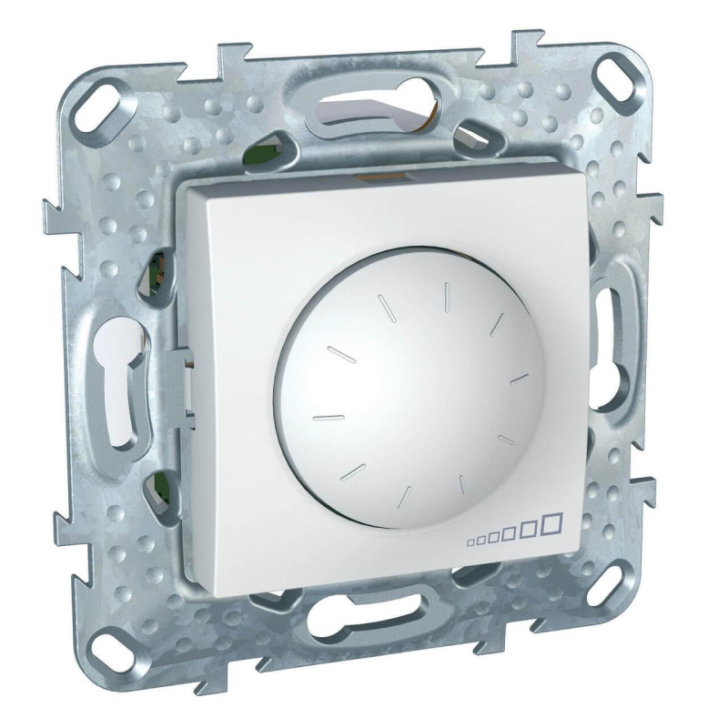 Диммер поворотный Schneider Electric Unica для ламп накаливания и галогенных 40-1000W MGU5.512.18ZD