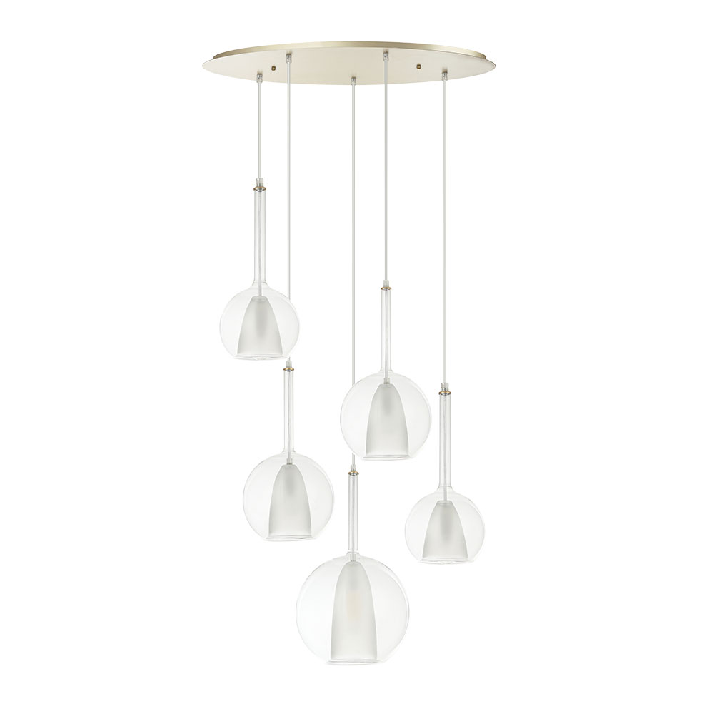Каскадная люстра Arte Lamp Gala A2720SP-5SG