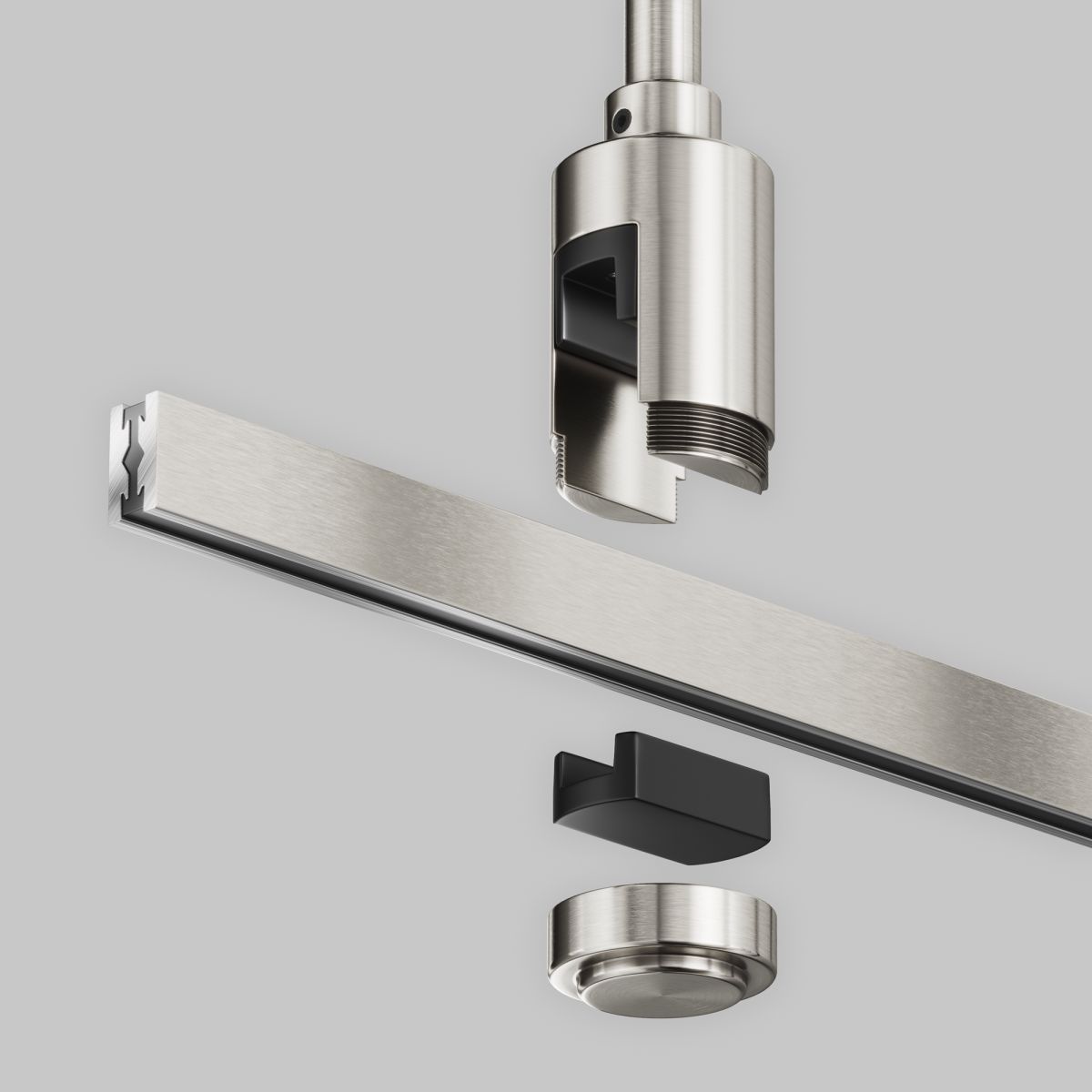 Крепление потолочное с вводом питания Maytoni Flarity TRA159C-B1-PT
