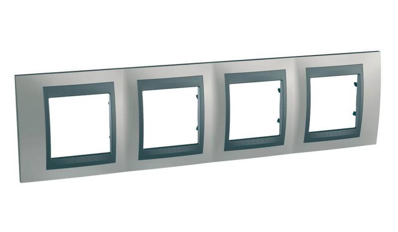 Рамка 4-постовая Schneider Electric Unica Top MGU66.008.239
