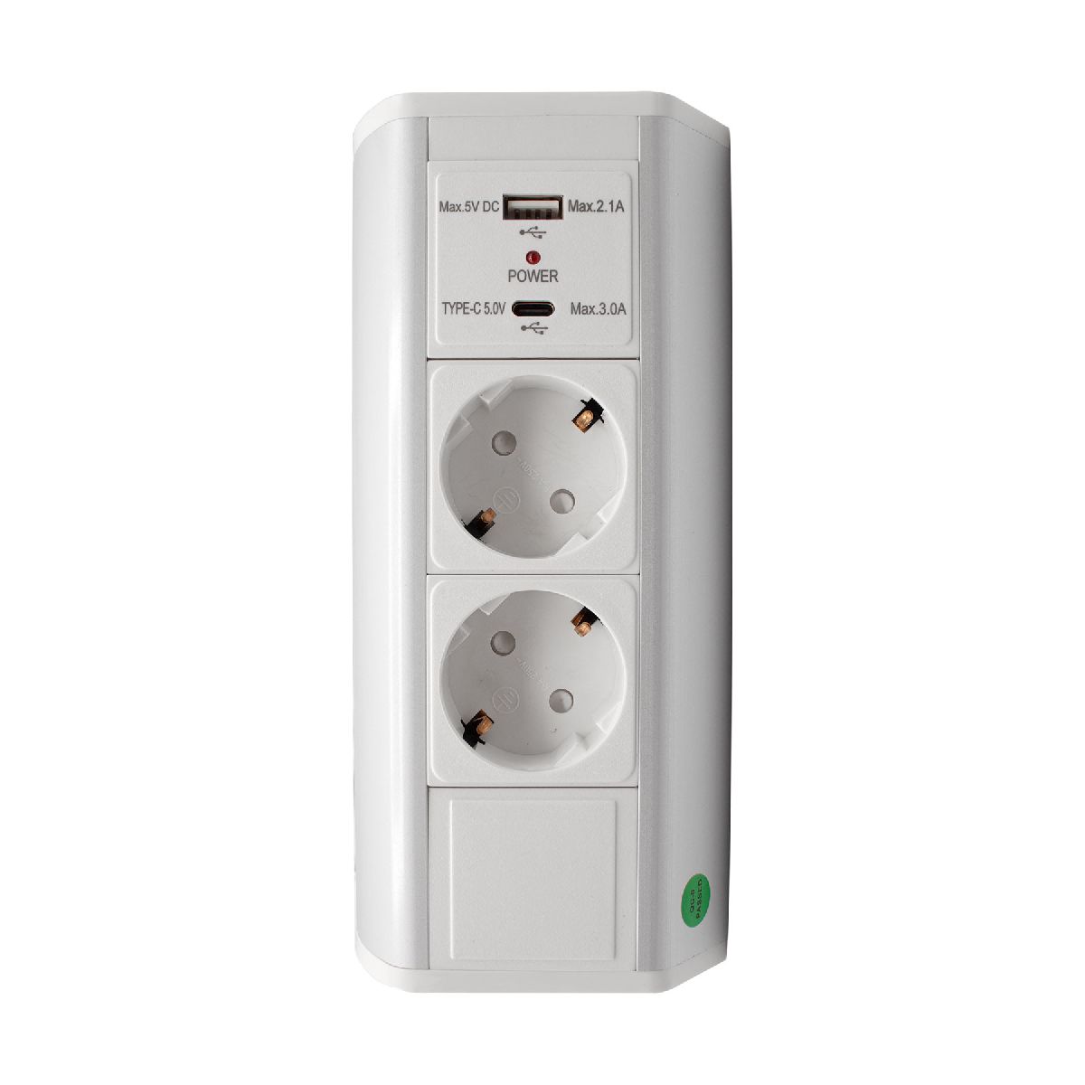 Блок розеток LK-BN1402 (2 секции 1 USB + 1 type-C) Mebax 00-00002870