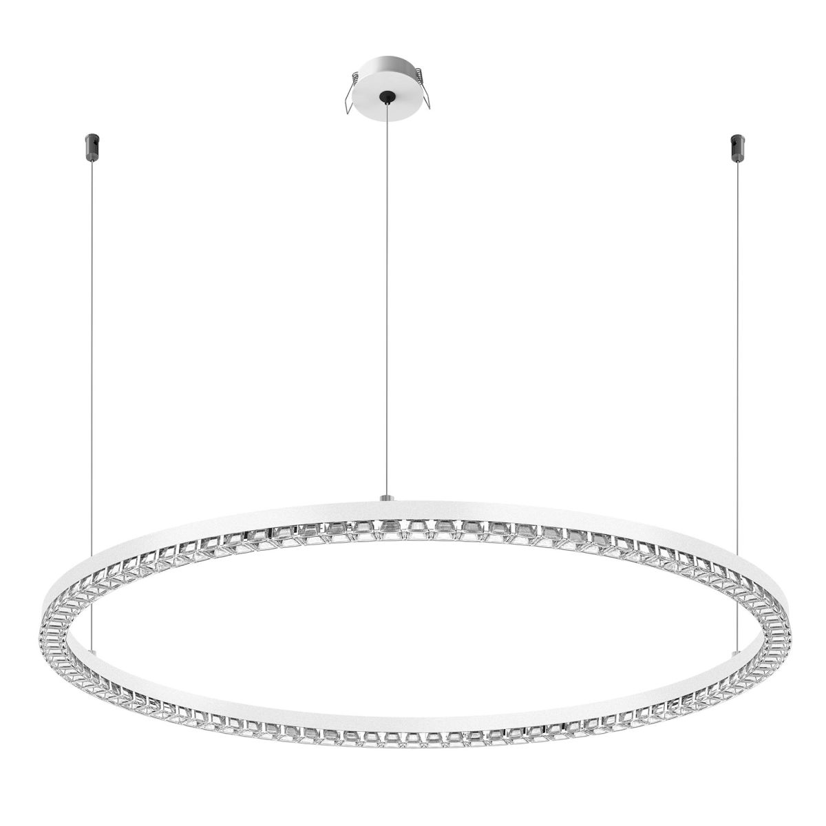 Подвесная люстра Arlight SP-DIAMOND-R850-40W Warm3000 (WH, 45 deg, 230V, TRIAC) 055262