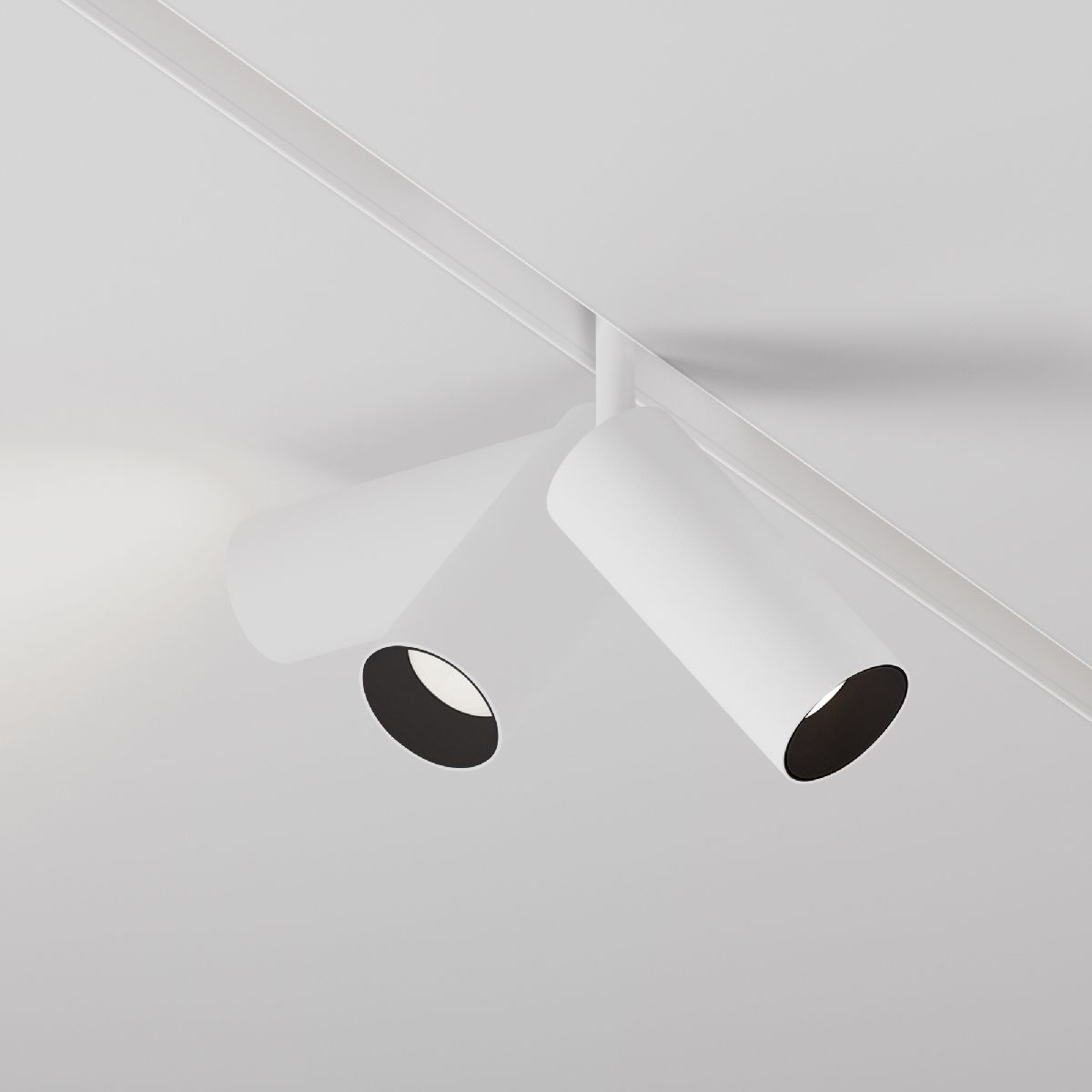 Трековый магнитный светильник Maytoni Focus LED TR032-4-12WTW-S-DD-W