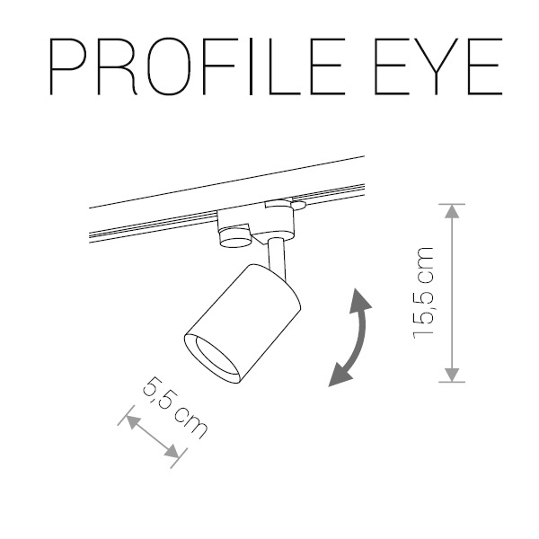 Трековый светильник Nowodvorski Profile Eye 9321