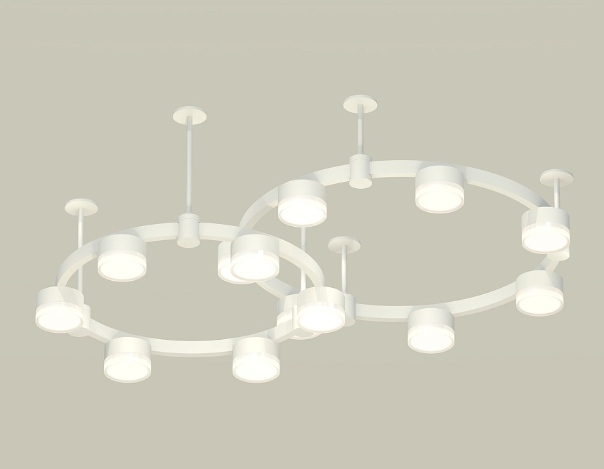 Комплект подвесного светильника Ambrella Light Techno Ring XR92211006 (A9221, A9226, C9236, C9231,N8399)