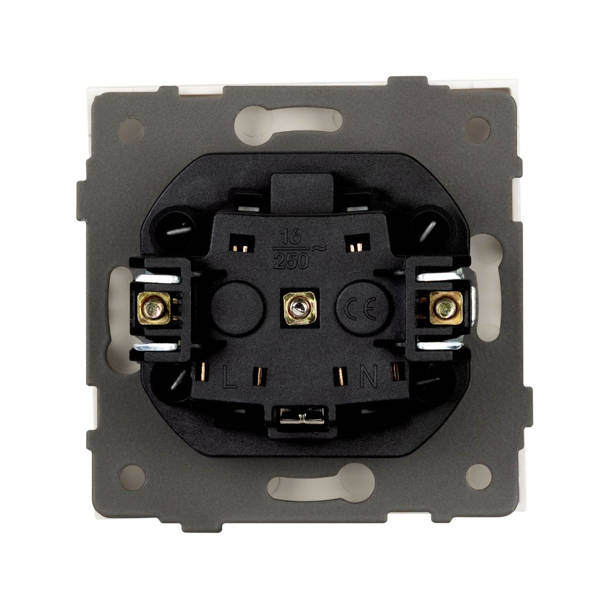 Механизм розетки влагозащищённый Arlight SCT-TENDO-MCP-PL-WH (230V, 16A) 054090