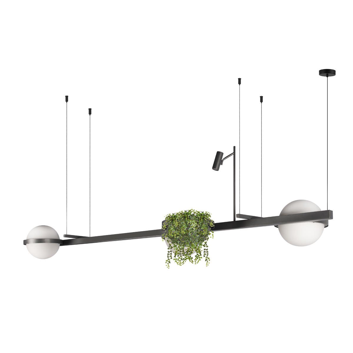 Подвесная люстра Loft IT Jardin 10121/C Dark grey