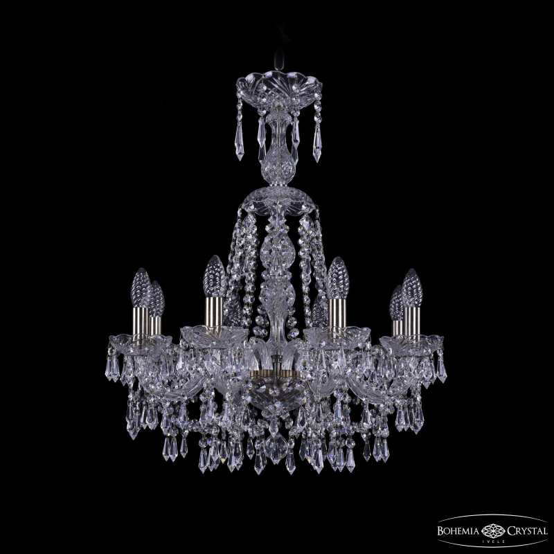 Подвесная люстра Bohemia Ivele Crystal 1403/8/195/XL-65 Pa