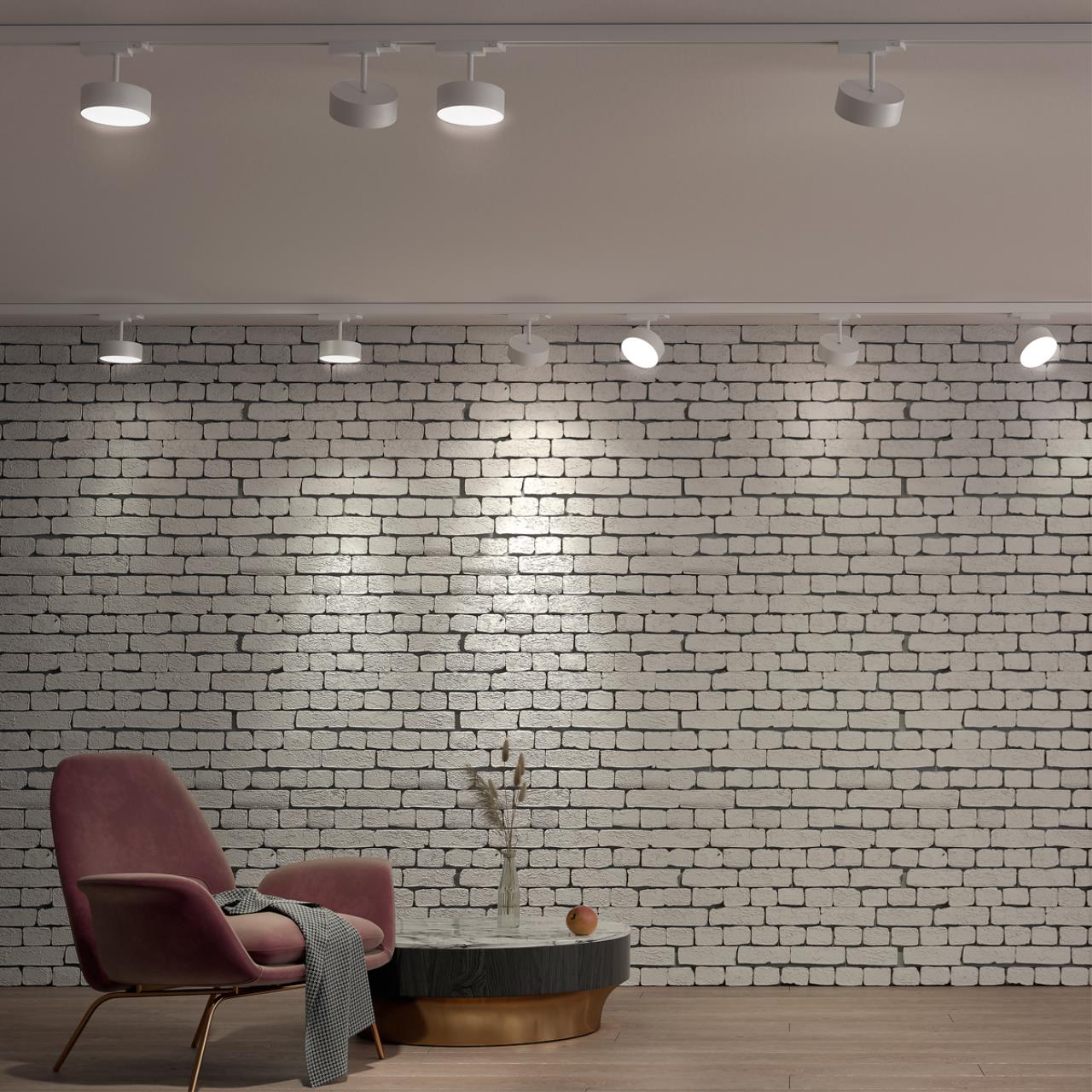 Трековый трехфазный светильник Novotech Prometa 358758