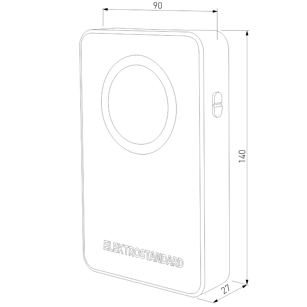 Дверной звонок Elektrostandard DBQ27 4690389175619