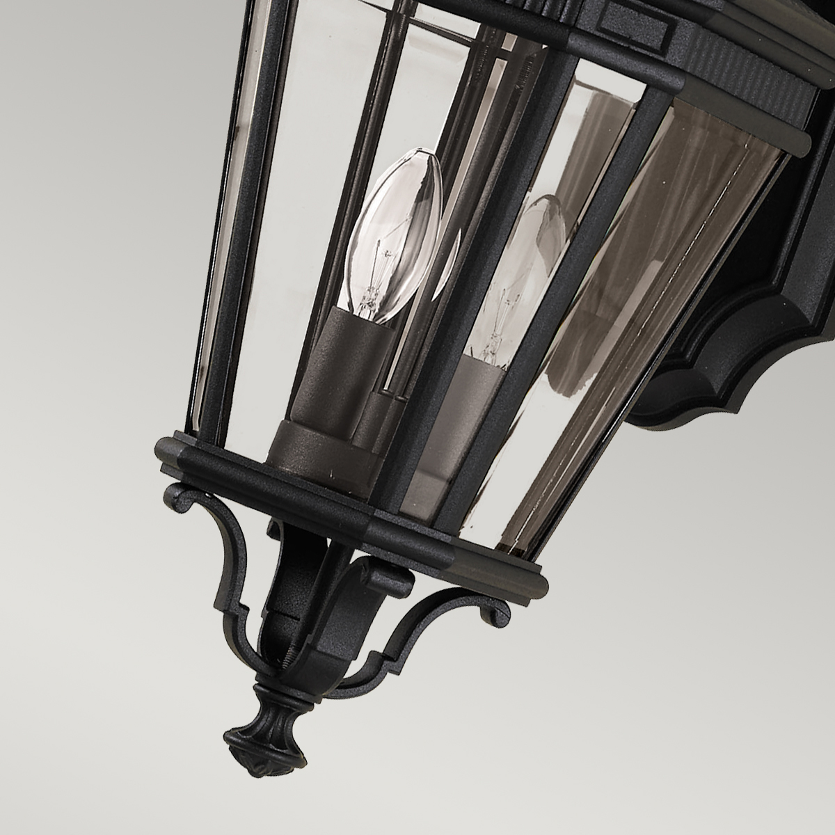 Настенный уличный светильник Feiss Cotswold lane FE-COTSLN2-M-BK