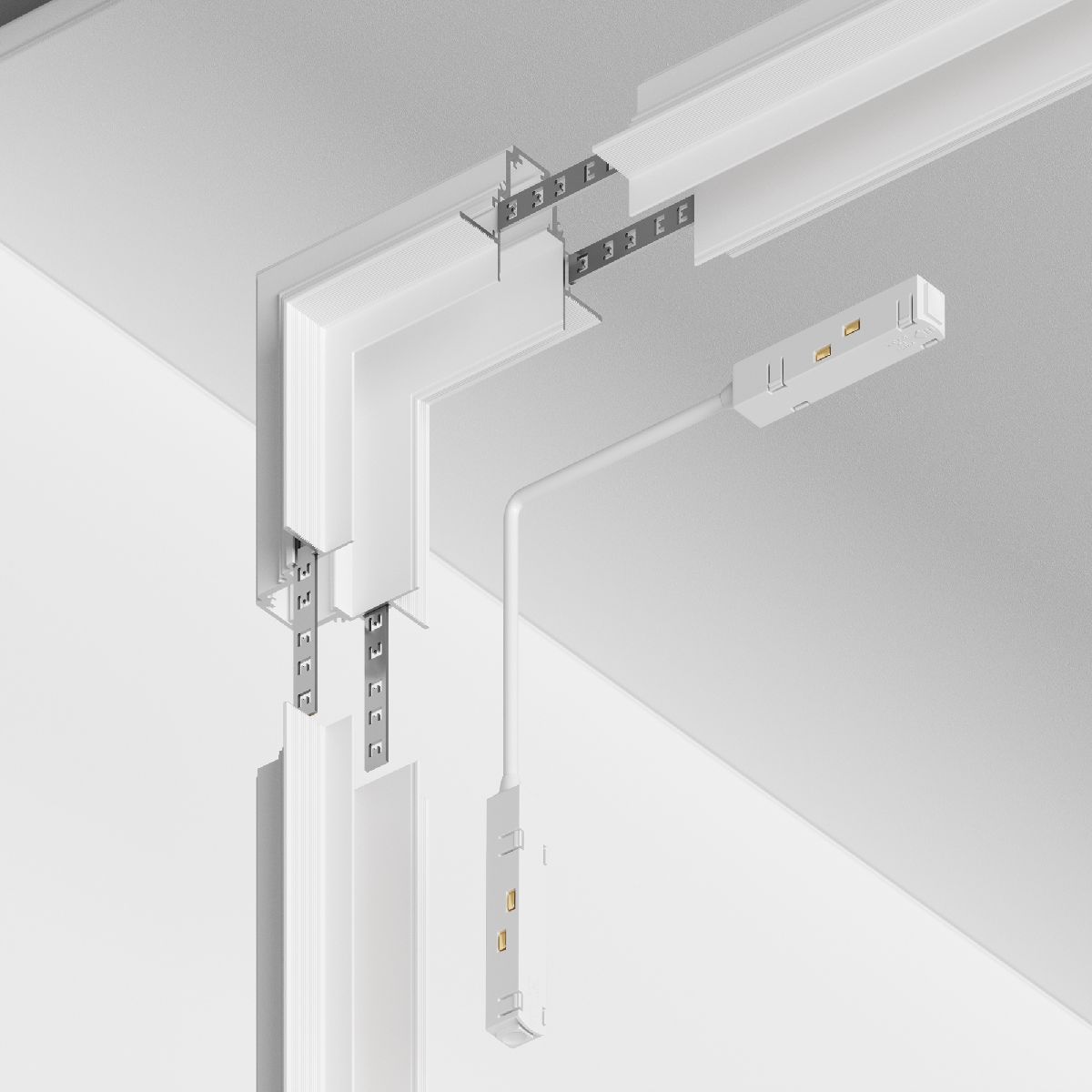 Коннектор для трека Maytoni Technical Accessories for tracks Gravity TRA010ICL-22W