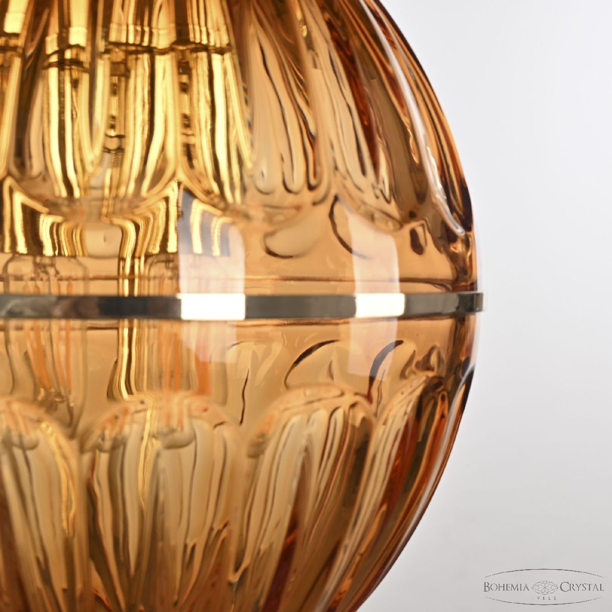 Подвесной светильник Bohemia Ivele Crystal 5480/22 G Amber/M-1H