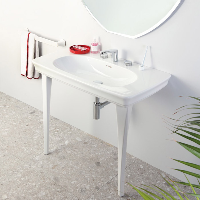 Artceram Civitas Раковина 90х50 см, 1 отв., цвет: белый