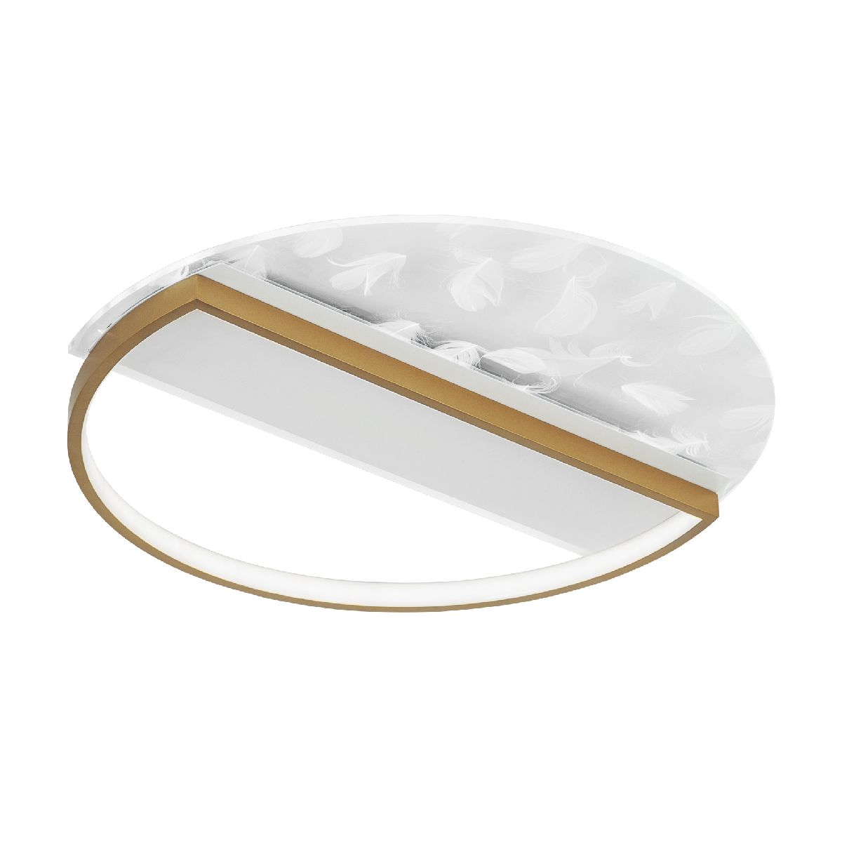 Потолочный светильник LED4U L1043-500 GD