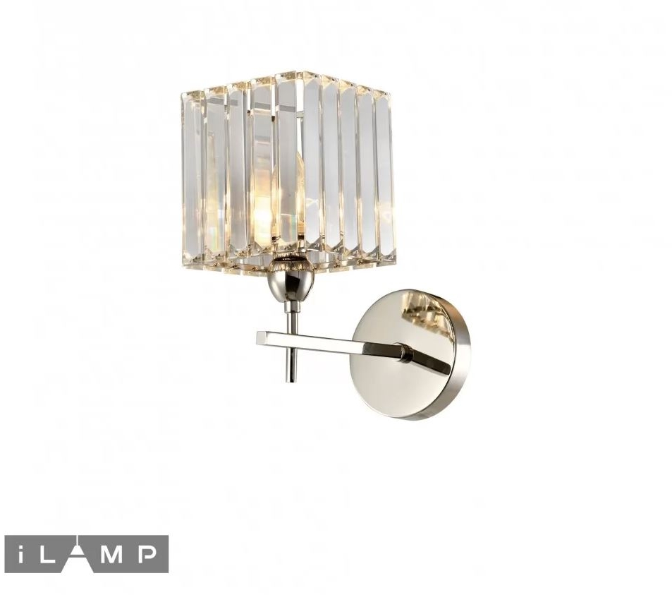 Настенный светильник iLamp Staten Island W9514-1 Nickel
