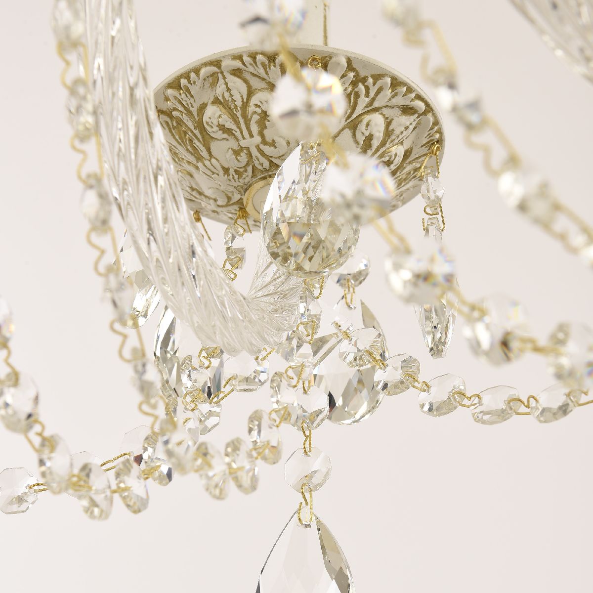 Подвесная люстра Bohemia Ivele Crystal AL16302/10/240 WMG