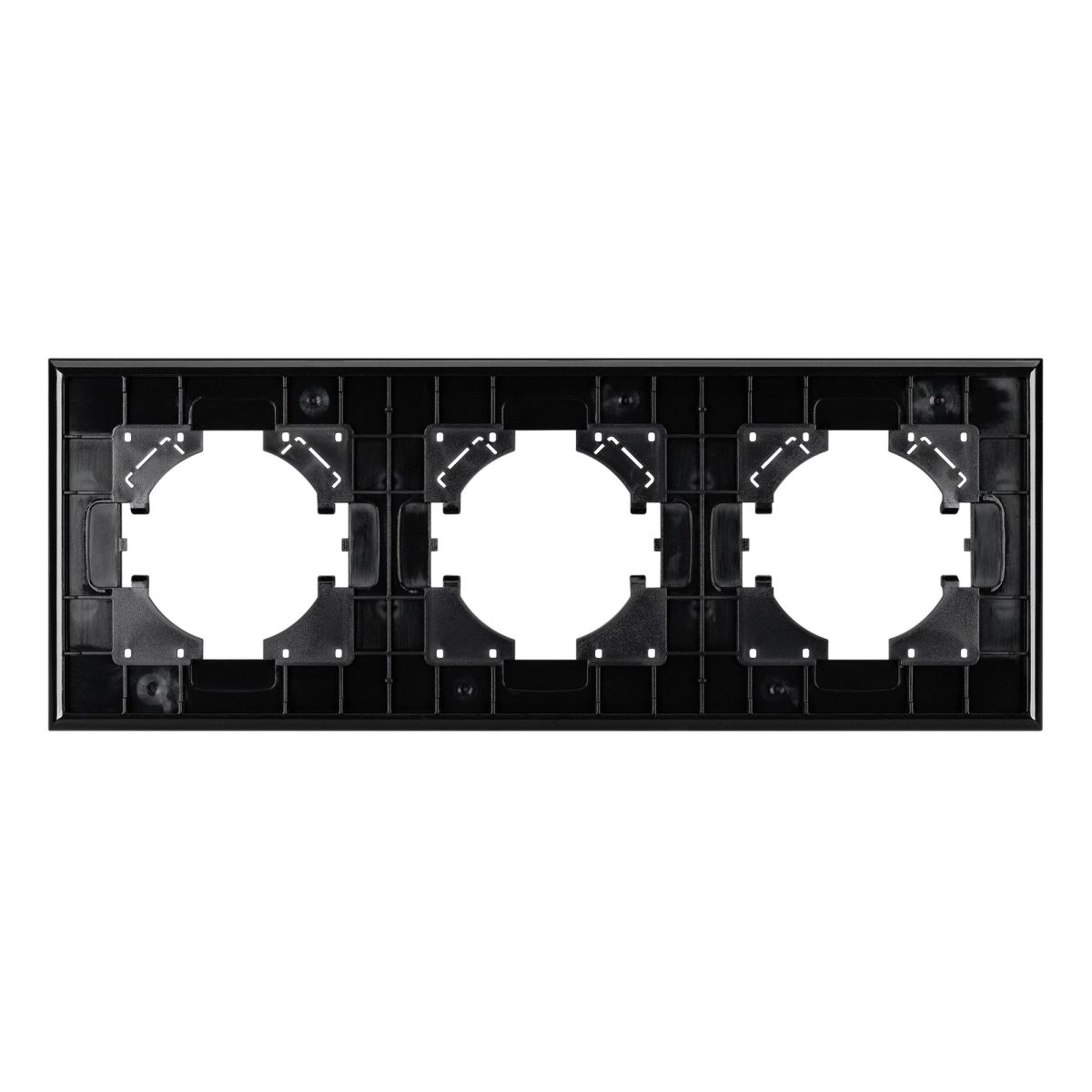 Рамка на 3 поста из натурального дерева Arlight FRM-XSILO-WD-3-NL 050873