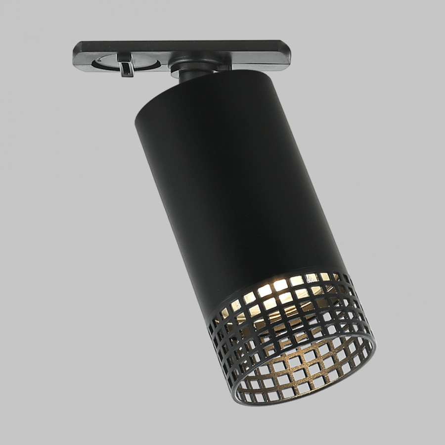 Трековый однофазный светильник IMEX Grido GU10 IL.0010.0016-BK