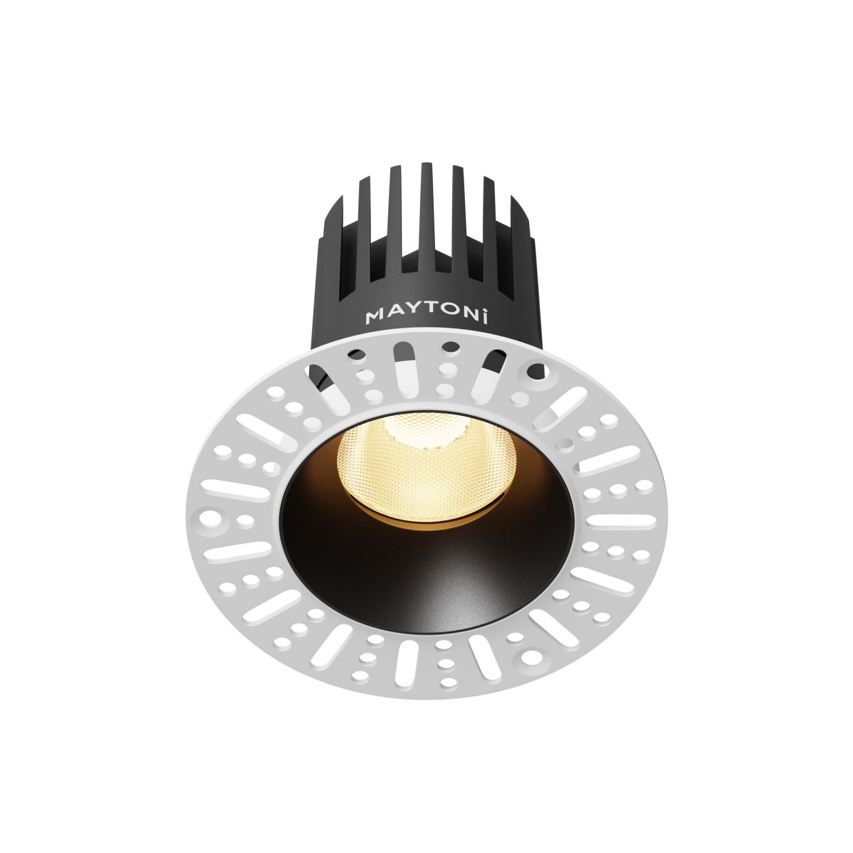 Встраиваемый светильник Maytoni Dip DL121-15W-2.7K-TRS-B